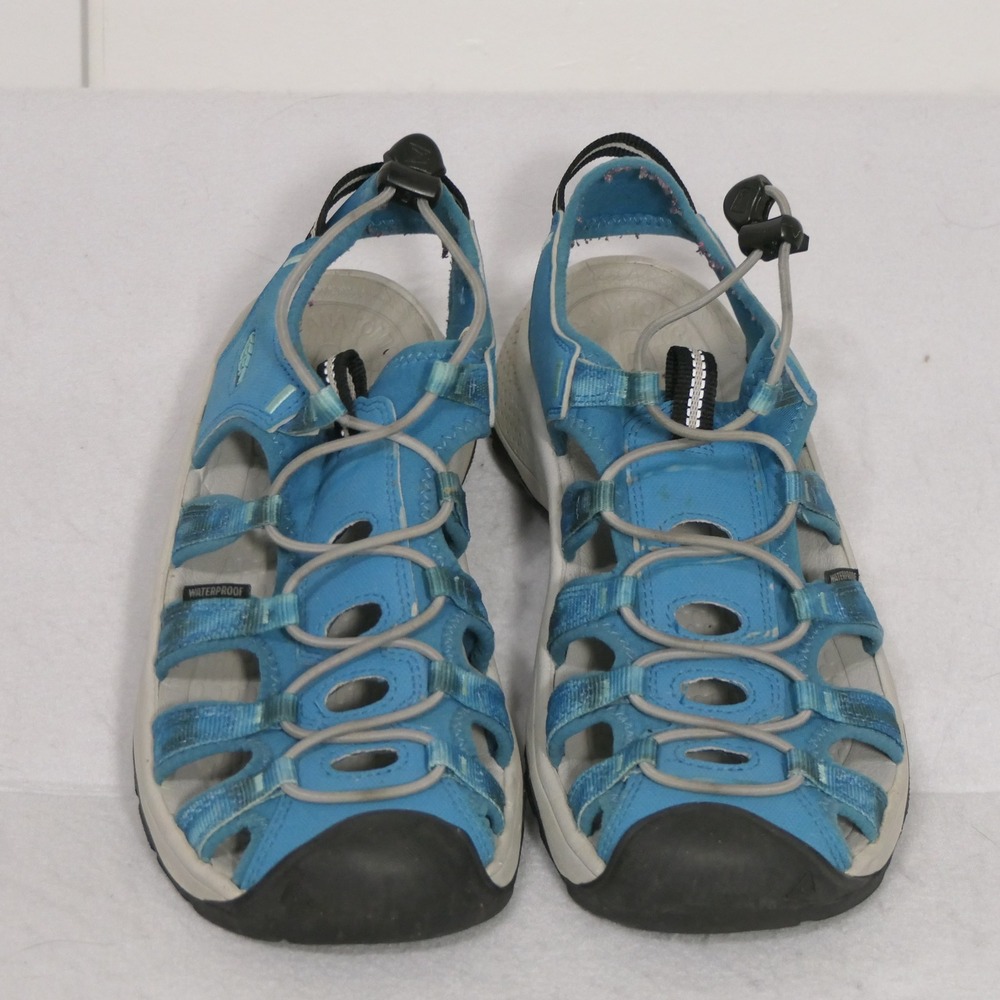 Keen Womens Whisper Sandals 9 Sea Moss/Tie Dye Hiking Outdoor Gorpcore 1027185